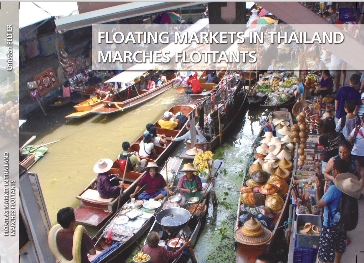 Couverture du livre Les Marchés Flottants en Thaïlande